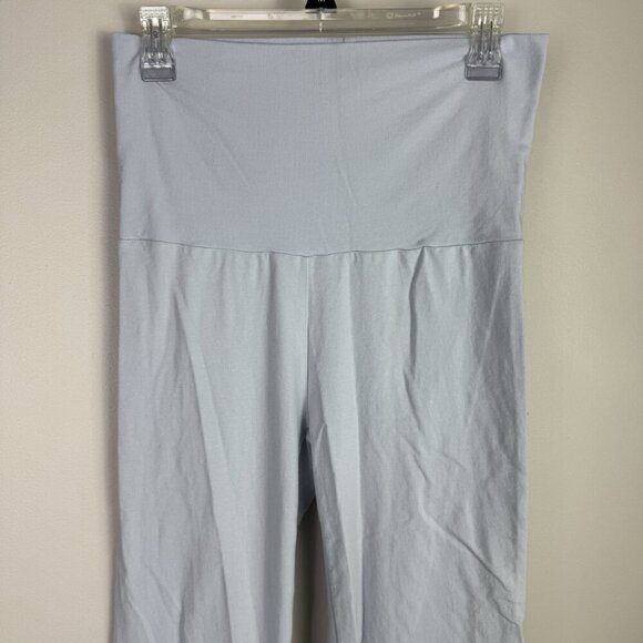 SKIMS Women's Foldover Slim-Fit High-Rise Stretch-Jersey Trousers Size Medium - Picture 3 of 8